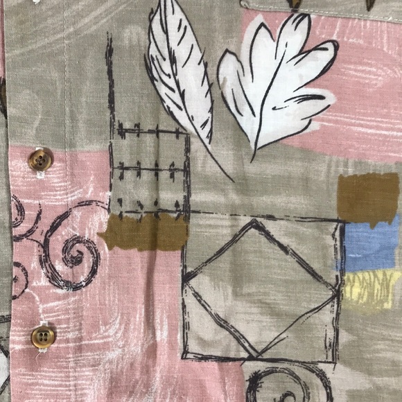 MAXX FM vintage 80’s s/s Button Shirt Men’s 4XL - Picture 4 of 8